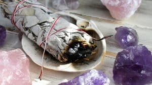 Smudging and Burning Sage To Clear Negative Energy