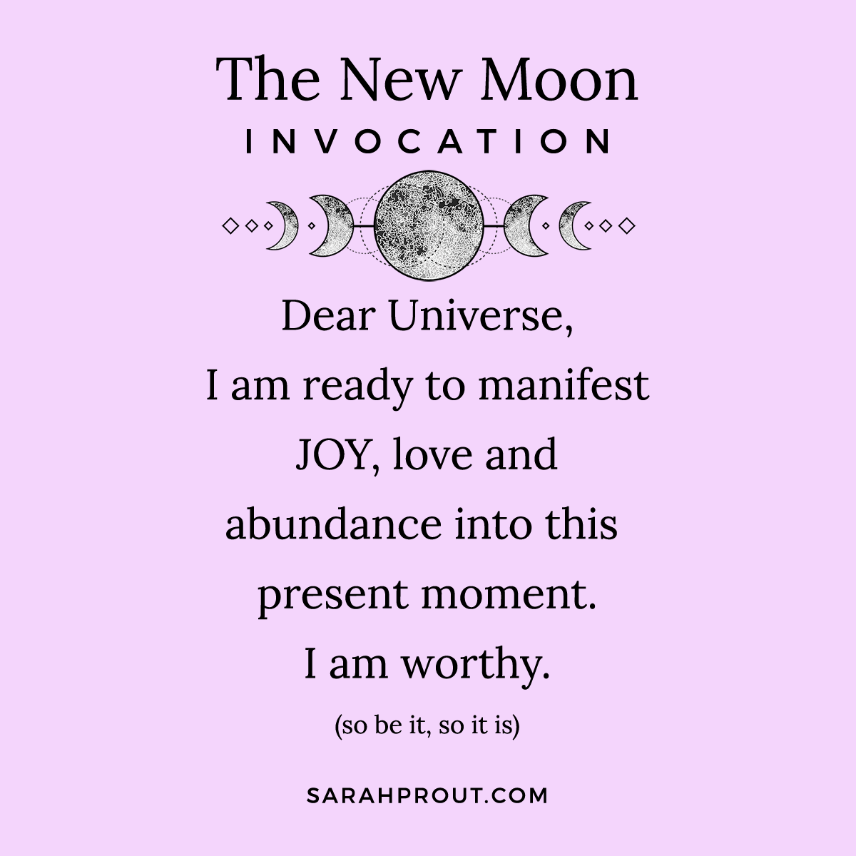 New Moon Rituals and The Power of Intention Setting - Sarah Prout