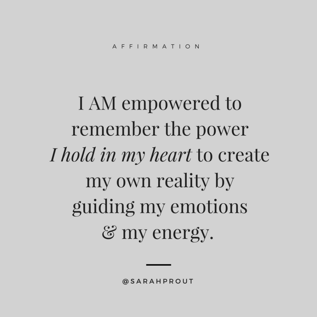 Affirmations | SARAH PROUT